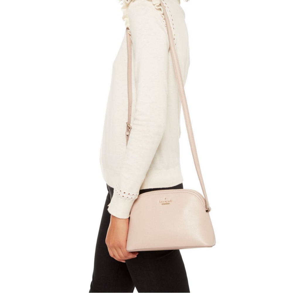 Crossbody: Kate spade Patterson drive Peggy warm beige